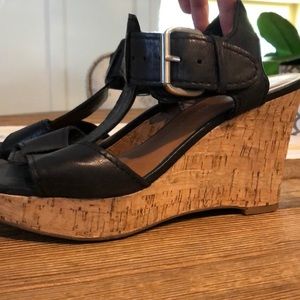 Franco Sarto Black wedge